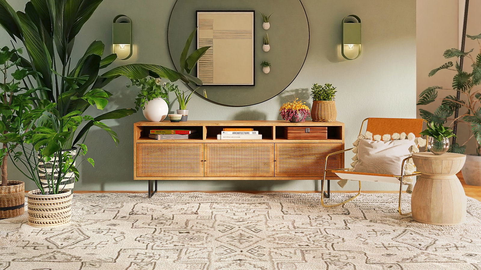 A well-made wooden chair and table in a bright room, showing solid joinery and quality materials.